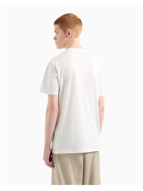 t-shirt man white ARMANI EXCHANGE | XM000752AF12308/U0009